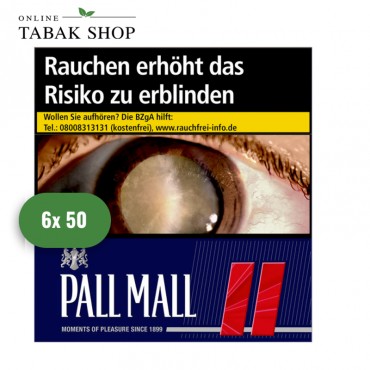 Pall Mall Red Zigaretten Jumbo (6 x 50er)
