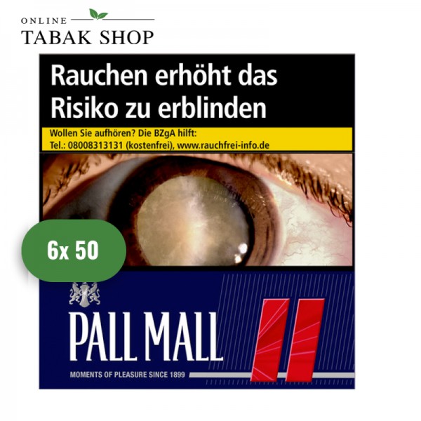 Pall Mall Red Zigaretten Jumbo (6 x 50er)