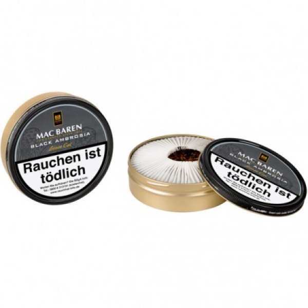 Mac Baren Black Ambrosia Pfeifentabak 100g Dose