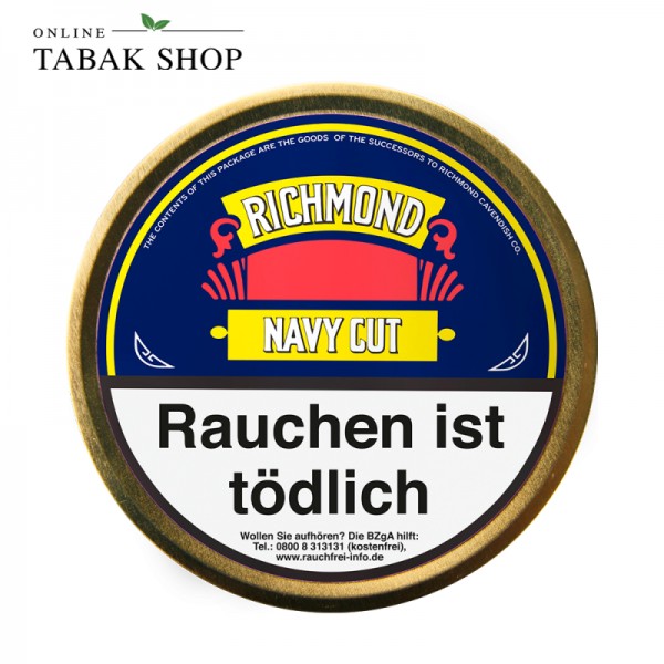 Richmond Navy Cut Pfeifentabak 50g Dose