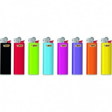 BIC Feuerzeug J23 Reibrad Slim neutral, kindergesichert 1 Stk.