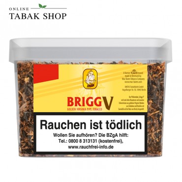BRIGG "V" Pfeifentabak 380g Box