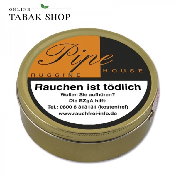 Pipe House Ruggine (Rum Caribic) Pfeifentabak 50g Dose
