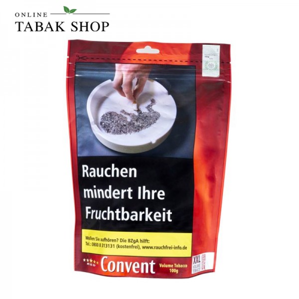 Convent Red Volume Tobacco 100g Beutel