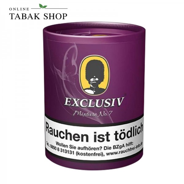 Exclusiv Mixture No.7 Plum und Rum Dose Pfeifentabak 200g Dose
