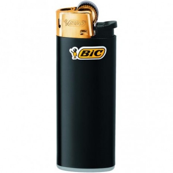 BIC Feuerzeug J25 Reibrad Mini gold, kindergesichert (1x)
