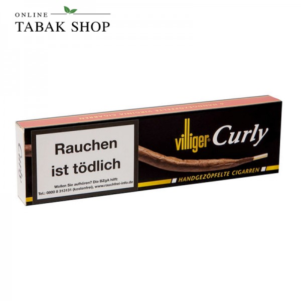 Villiger Curly Zigarren 6er Schachtel