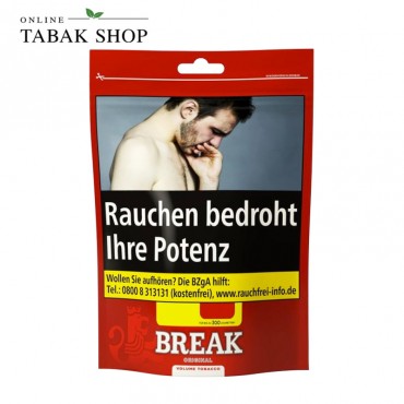 Break Original Red Volumentabak 125g Beutel
