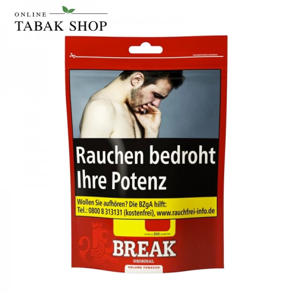 Break Original Red Volumentabak 125g Beutel