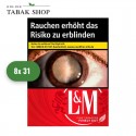L&M Red Label Zigaretten 2XL (8 x 31er)