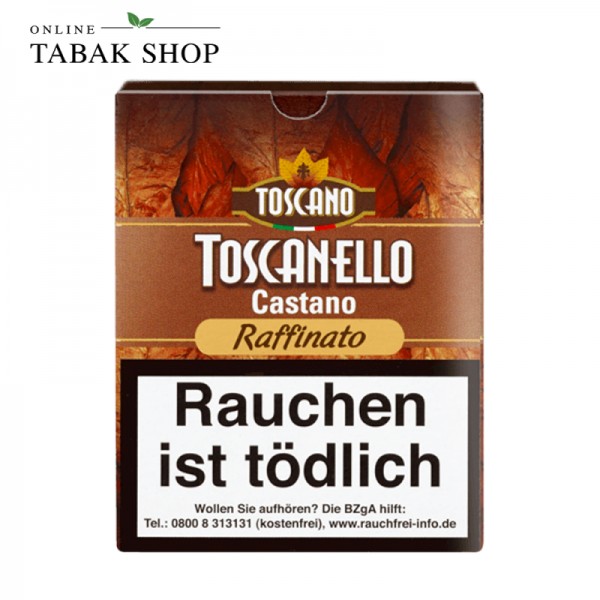 Toscano Toscanello Castano Raffinato Zigarillos 5er Packung