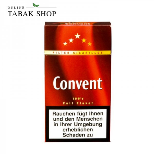 Convent Red Filter Zigarillos 17er Schachtel
