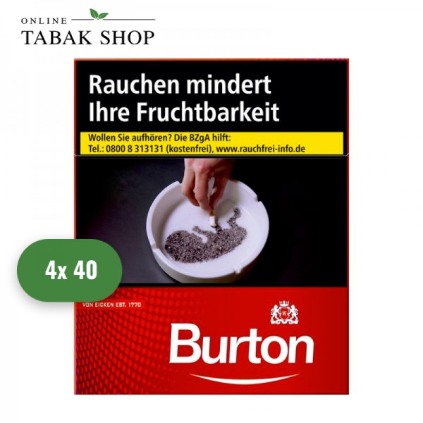 Burton Original Zigaretten XXXL (4 x 40er)