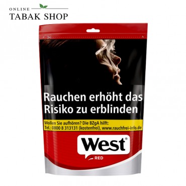 West Red Volumentabak 137g Beutel