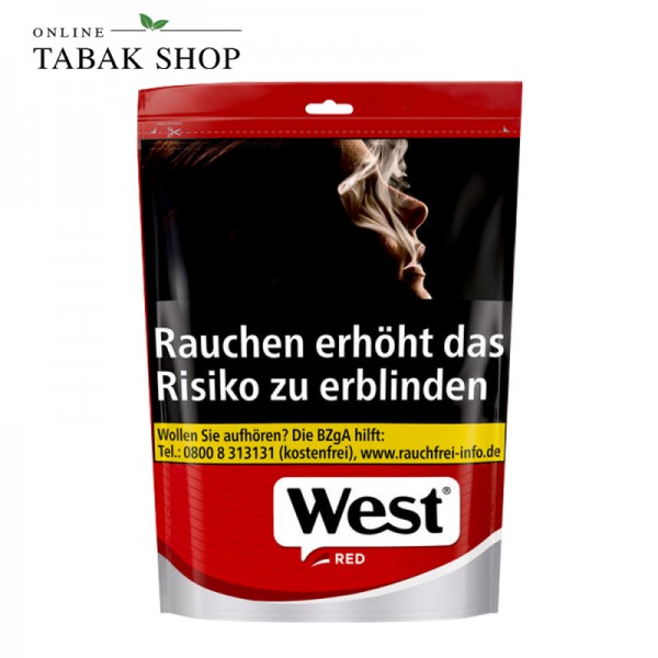 West Red Volumentabak 137g Beutel