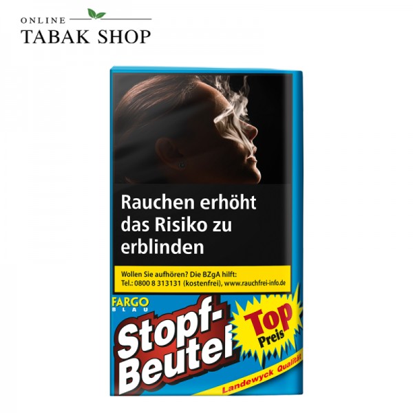 Fargo Tabak Stopf-Beutel Blau 30g Pouch