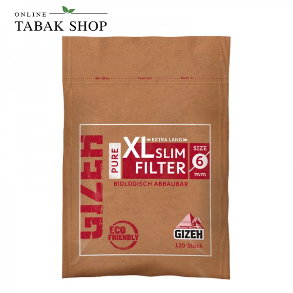 GIZEH Pure Slim Filter 6mm (1x 120er)