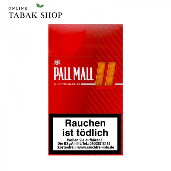 Pall Mall Red XL Filter Zigarillos 17er Schachtel