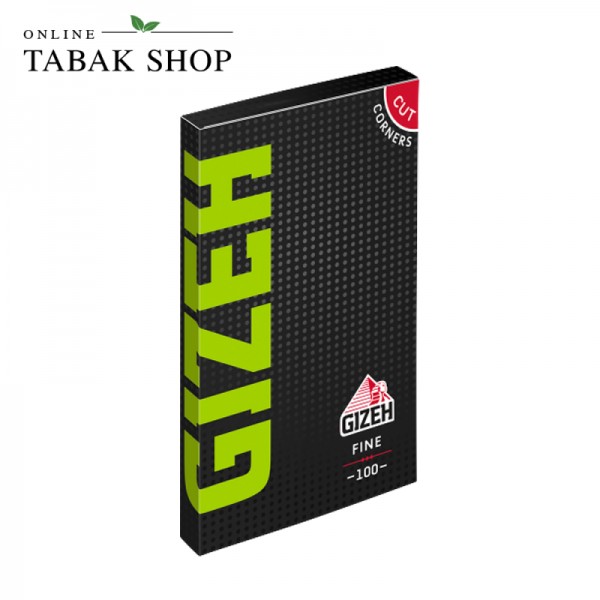Gizeh Black Fine Magnet Green 100er Blättchen
