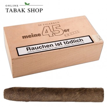 Meine 45er Brasil Zigarren 50er Holzkiste