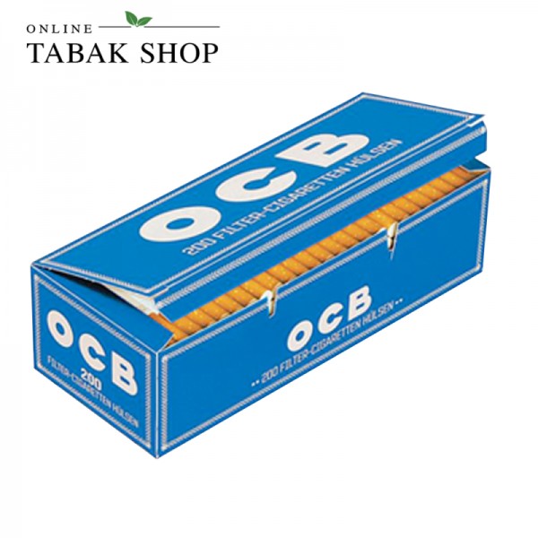 OCB Blau Hülsen 200er Packung
