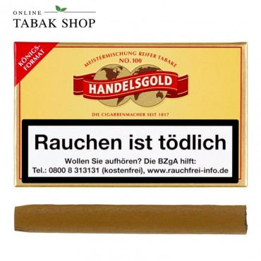 Handelsgold Königsformat No.100 Zigarillos 10er Packung