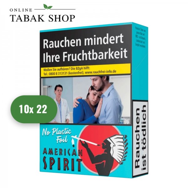 American Spirit Zigaretten Original Blue OP L (10 x 22er)