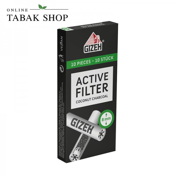 GIZEH Active Filter 8mm (1x 10er)