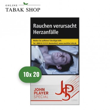 JPS Rot Zigaretten Long OP (10 x 20er)