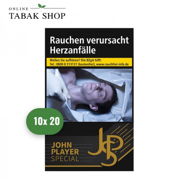 JPS Black Zigaretten OP (10 x 20er)