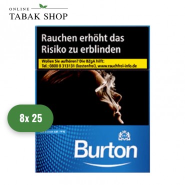 Burton Blue Zigaretten XL (8 x 25er)