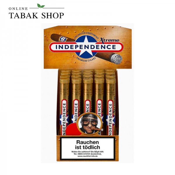 Independence Xtreme Zigarren Tubes 20er Packung