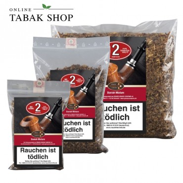 No Name No.2 Danish Mixture Pfeifentabak (Bitte Menge Auswählen!)