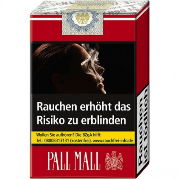 Pall Mall ohne Filter Zigaretten Soft OP (10 x 20er)