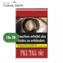 Pall Mall ohne Filter Zigaretten Soft OP (10 x 20er)