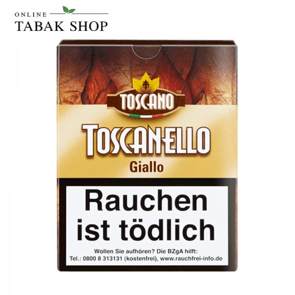 Toscano Toscanello Giallo Vaniglia Zigarren 5er Packung
