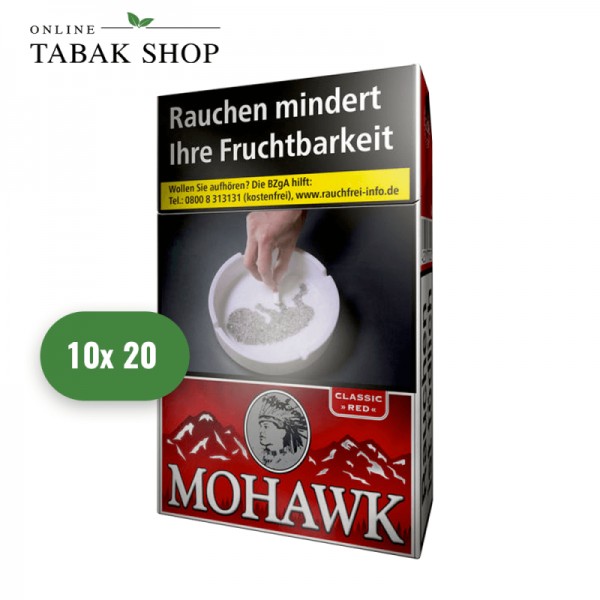 Mohawk Classics Red King Zigaretten (10 x 20er)