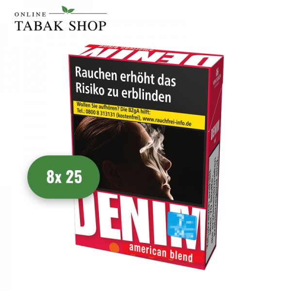 Denim Red Zigaretten XL (8 x 25er)