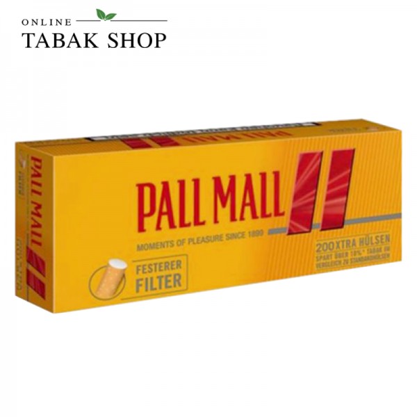 Pall Mall Allround Orange (Red) Xtra Hülsen 200er Packung