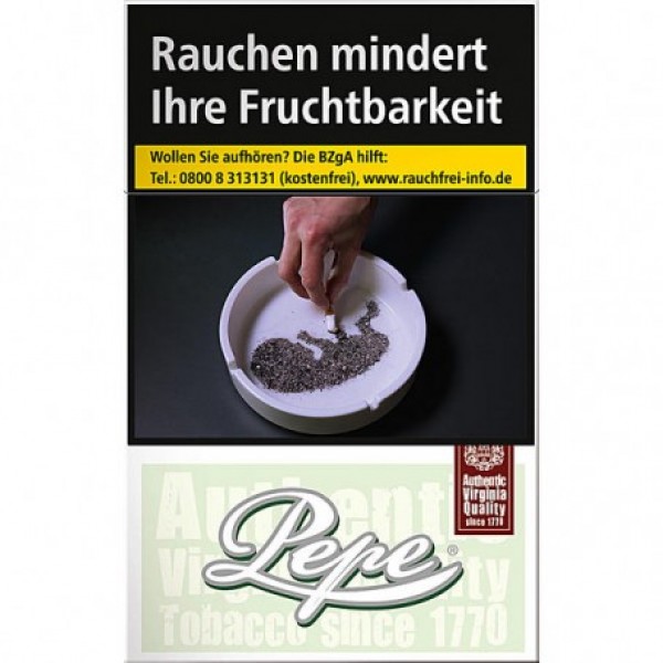 Pepe Fine Green Zigaretten OP (10 x 20er)