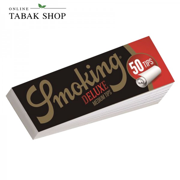 Smoking DELUXE Filter Tips MEDIUM (1x 50er)
