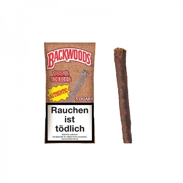Backwoods Authentic (Aromatic) Zigarren (1x 5er)