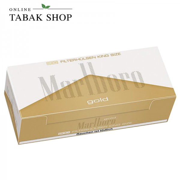Marlboro Gold Hülsen 200er Packung