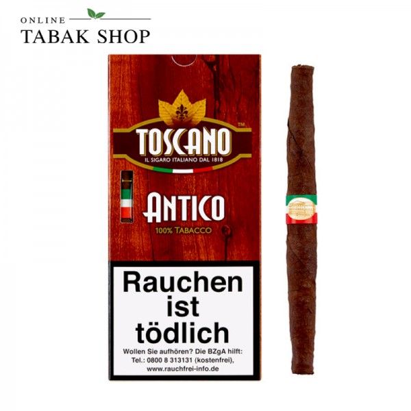 Toscano "Antico" Zigarren 5er Packung