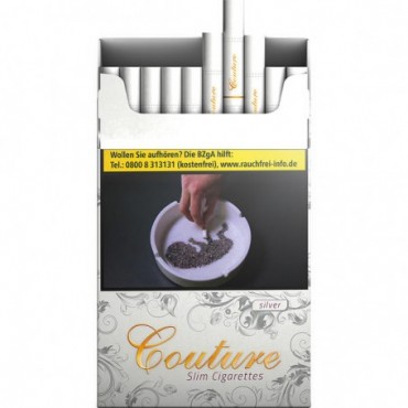 Couture Silver Slim Zigaretten OP (10 x 20er)