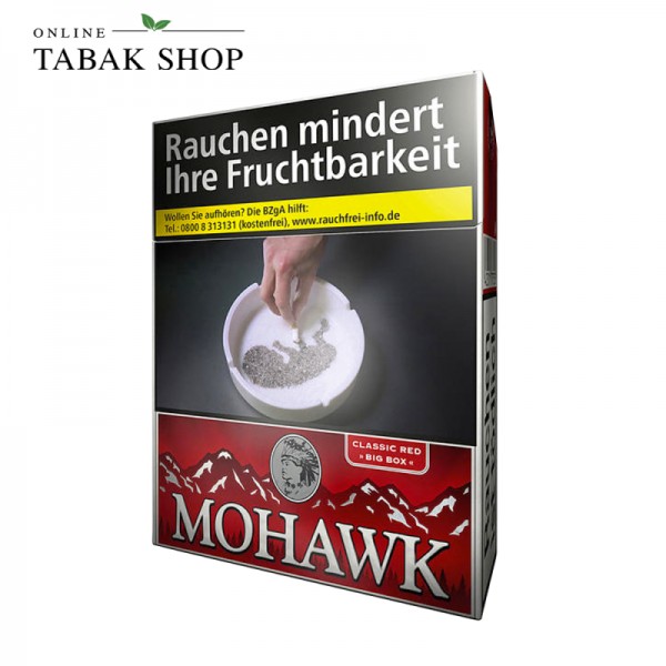 Mohawk Classics Red Big Box Zigaretten (8 x 25er)