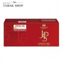 JPS Red Volumentabak (3 x 100g) + 1.000 JPS Red Hülsen (Special oder Normal) + 2 TobaliQ Happy Smile Motiv Feuerzeuge