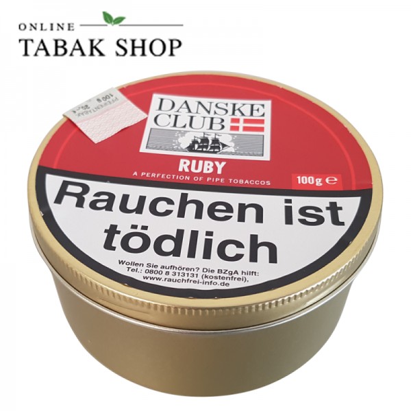 Danske Club Ruby Pfeifentabak 100g Dose