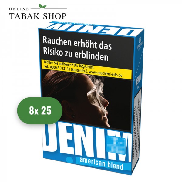 Denim Blue Zigaretten XL (8 x 25er)