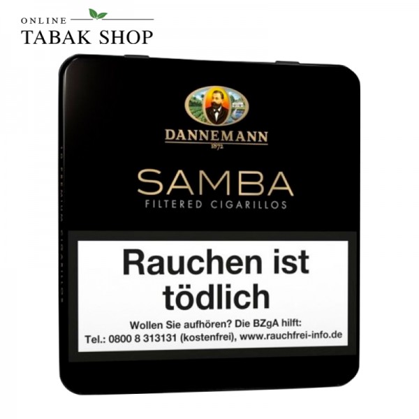Dannemann Samba Filter Zigarillos 20er Dose